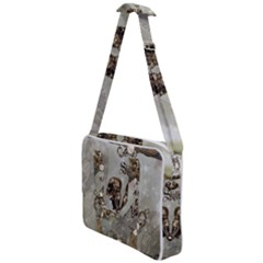 Awesome Mechanical Skull Cross Body Office Bag by FantasyWorld7