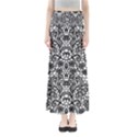 Lace Seamless Pattern With Flowers Full Length Maxi Skirt View1