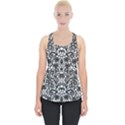 Lace Seamless Pattern With Flowers Piece Up Tank Top View1