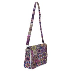 Oriental Shoulder Bag With Back Zipper by Sobalvarro