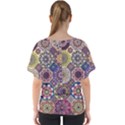 Oriental V-Neck Dolman Drape Top View2