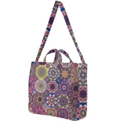 Oriental Square Shoulder Tote Bag