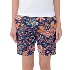 Paisley Women s Basketball Shorts by Sobalvarro