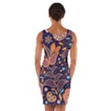 Paisley Wrap Front Bodycon Dress View2