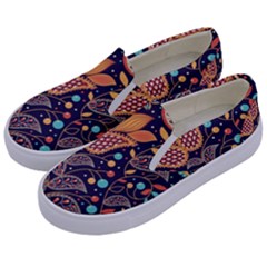 Paisley Kids  Canvas Slip Ons by Sobalvarro