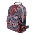 Print Flap Pocket Backpack (Large) View1