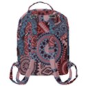 Print Flap Pocket Backpack (Large) View3