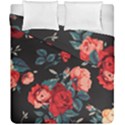 Vintage Roses Vector Seamless Pattern 02 Duvet Cover Double Side (California King Size) View2