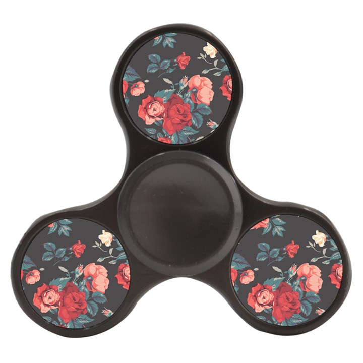 Vintage Roses Vector Seamless Pattern 02 Finger Spinner