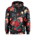 Vintage Roses Vector Seamless Pattern 02 Men s Overhead Hoodie View1