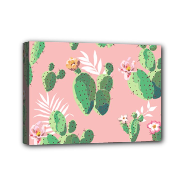 Vintage Plant Seamless Pattern Vectors 06 Mini Canvas 7  x 5  (Stretched)