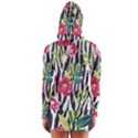 Seamless Flower Patterns Vector 01 Long Sleeve Hooded T-shirt View2