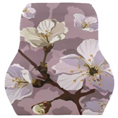 Peach Blossom Seamless Pattern Vector Car Seat Back Cushion  by Sobalvarro