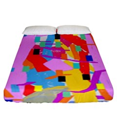 Confetti Nights 2a Fitted Sheet (king Size)