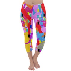 Confetti Nights 2a Capri Winter Leggings 