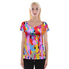 Confetti Nights 2a Cap Sleeve Top