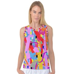 Confetti Nights 2a Women s Basketball Tank Top