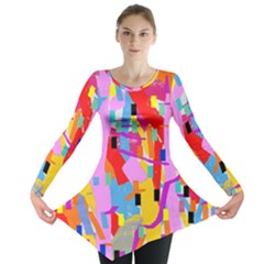 Confetti Nights 2a Long Sleeve Tunic 