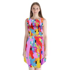 Confetti Nights 2a Sleeveless Chiffon Dress  