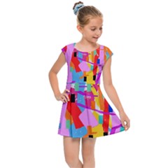 Confetti Nights 2a Kids  Cap Sleeve Dress