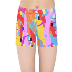 Confetti Nights 2a Kids  Sports Shorts