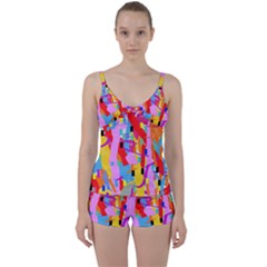 Confetti Nights 2a Tie Front Two Piece Tankini