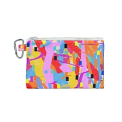 Confetti Nights 2a Canvas Cosmetic Bag (small)