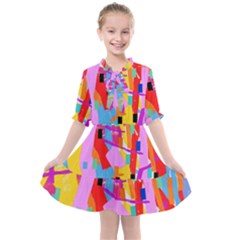 Confetti Nights 2a Kids  All Frills Chiffon Dress