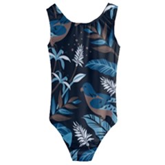 Birds In The Nature Kids  Cut-out Back One Piece Swimsuit by Sobalvarro