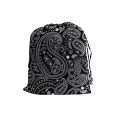 Paisley 7 Drawstring Pouch (large) by impacteesstreetwearfive