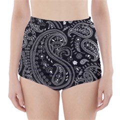 Paisley 7 High-waisted Bikini Bottoms by impacteesstreetwearfive