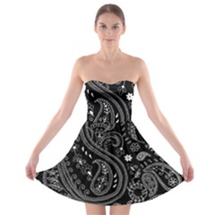 Paisley 7 Strapless Bra Top Dress by impacteesstreetwearfive