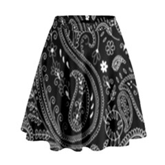 Paisley 7 High Waist Skirt by impacteesstreetwearfive