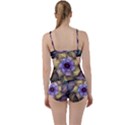 Fractal Flower Petals Colorful Boyleg Tankini Set  View2