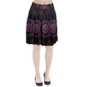 Fractal Gears Steampunk Gearwheel Pleated Skirt View1