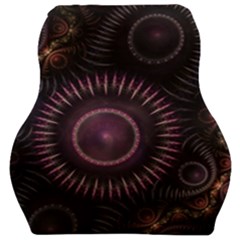 Fractal Gears Steampunk Gearwheel Car Seat Velour Cushion  by Pakrebo