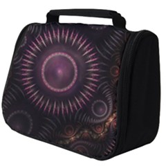 Fractal Gears Steampunk Gearwheel Full Print Travel Pouch (big) by Pakrebo