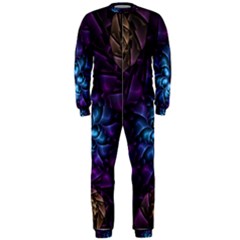 Geometry Fractal Colorful Geometric Onepiece Jumpsuit (men)  by Pakrebo