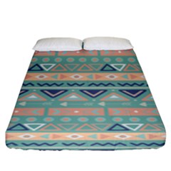 Tribal Fitted Sheet (king Size) by Sobalvarro