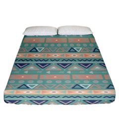 Tribal Fitted Sheet (california King Size) by Sobalvarro