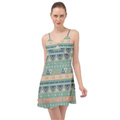 Tribal Summer Time Chiffon Dress