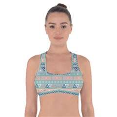 Tribal Cross Back Sports Bra by Sobalvarro