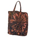 Fractal Painting Flower Texture Giant Grocery Tote View1