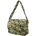 Fractal Mosaic Abstract Fractal Art Courier Bag View2