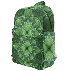 Fractal Green St Patrick S Day Classic Backpack by Pakrebo