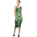 Fractal Green St Patrick S Day Sleeveless Pencil Dress View3