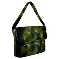 Fractal Abstract Design Fractal Art Buckle Messenger Bag