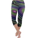 Fractal Pastel Fantasy Colorful Capri Yoga Leggings View4