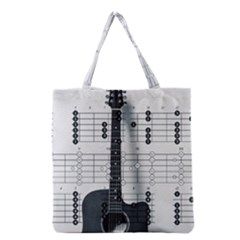 Guitar Chords Guitar Chords Chord Grocery Tote Bag by Pakrebo