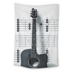 Guitar Chords Guitar Chords Chord Large Tapestry by Pakrebo